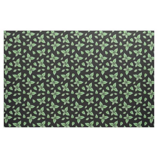 Mint Butterfly Pattern Stoff (Fat Quarter (45,7 x 55,9 cm))
