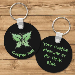 Mint Butterfly Schlüsselanhänger