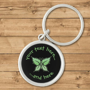 Mint Butterfly Schlüsselanhänger