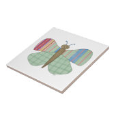 Mint Butterfly Tile Fliese (Seite)