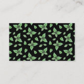 Mint Butterfly Visitenkarte (Rückseite)