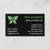 Mint Butterfly Visitenkarte (Vorderseite)
