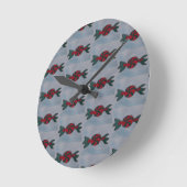 Mint Candies Clock Runde Wanduhr (Winkel)