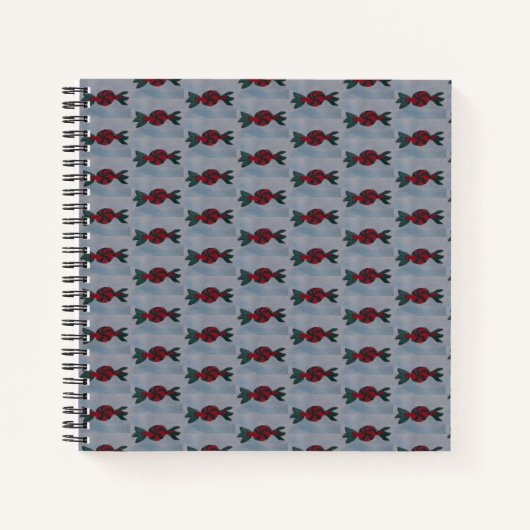Mint Candy Spiral Notebook Notizblock (Vorderseite)