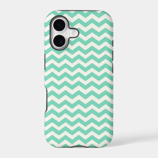 Mint Chevron Stripes