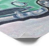 MINT CHEVY VON JUANMA GARCIA POSTER (Ecke)