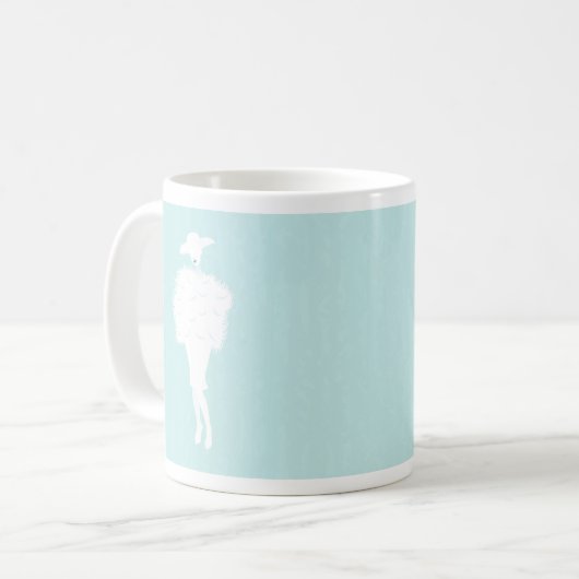 Mint Chic Kaffeetasse (Vorderseite Links)