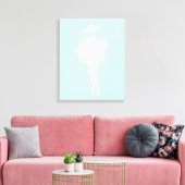 Mint Chic Leinwanddruck (Insitu (Wohnzimmer))