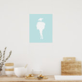 Mint Chic Poster (Küche)
