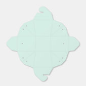 Mint Cloud Geschenkschachtel (Ungefaltet)