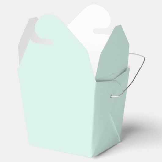 Mint Cloud Geschenkschachtel (Geöffnet)