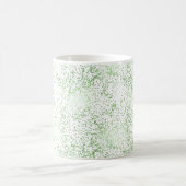 Mint Confetti Dots Kaffeetasse (Mittel)