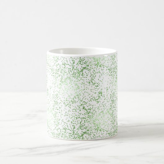 Mint Confetti Dots Kaffeetasse (Mittel)