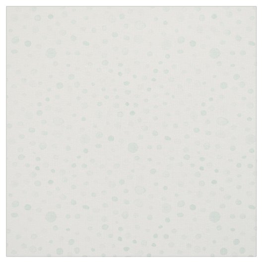 Mint Confetti Wasserfarbe Dots Fabric Stoff (Muster)