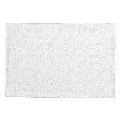 Mint Confetti Wasserfarbe Dots Pillowcase Kissenbezug (Rückseite)