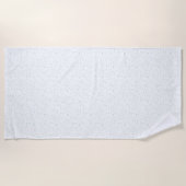 Mint Confetti Wasserfarbpunkte Strandtuch (Vorderseite)