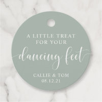 Mint Dancing Feet Dreh Flop Gastgeschenk Hochzeit 