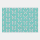 Mint Diamonds Geschenkpapier Set (Vorderseite 3)