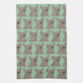 Mint, Dog Geschirrtuch (Vertikal)