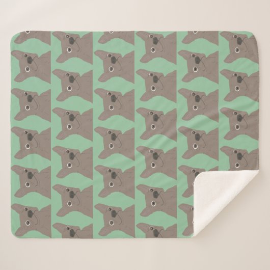 Mint, Dog Sherpadecke (Vorderseite (Horizontal))