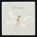 Mint Dragonfly Dream Steinuntersetzer<br><div class="desc">Mint Dragonfly Dream</div>