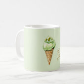 Mint-Eis-Gelato-Birthday Kaffeetasse (Vorderseite Links)