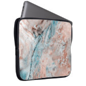 Mint Emperador Marmoronyx Laptopschutzhülle (Vorne Rechts)