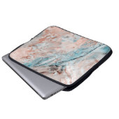 Mint Emperador Marmoronyx Laptopschutzhülle (Vorne Knopf)