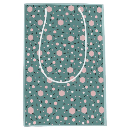 Mint Geo Edition Mittlere Geschenktüte (Vorderseite)