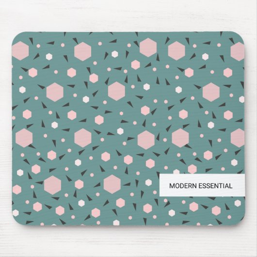 Mint Geo Edition Mousepad (Vorne)