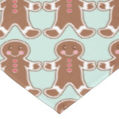 Mint Gingerbrot Boys Tablecloth Tischdecke (Schrägansicht)