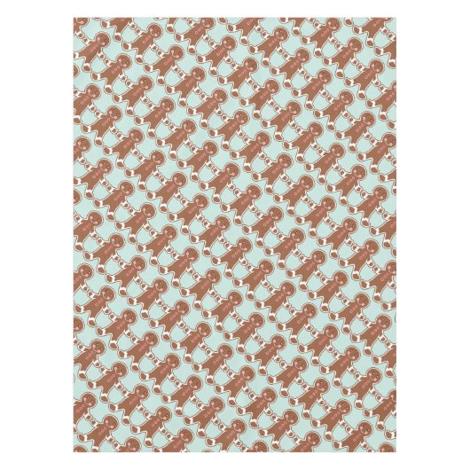 Mint Gingerbrot Boys Tablecloth Tischdecke (Vorderseite)