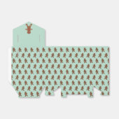 Mint Gingerbrot Cookies Geschenkboxen Geschenkschachtel (Ungefaltet)