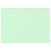 Mint Gingham Tischdecke (Vorderseite (Horizontal))