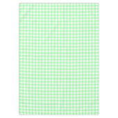 Mint Gingham Tischdecke (Vorderseite)