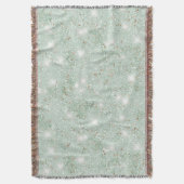 Mint Glitter Decke (Vorderseite Vertikal)