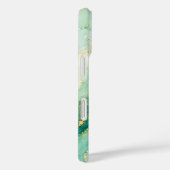 Mint & Gold Marmor Luxus Case-Mate iPhone Hülle (Rückseite / Rechts)