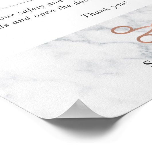 Mint & Gold Whisk Bäckerei Badezimmer Handwäsche Poster (Ecke)