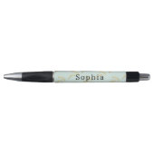 Mint Gold Wimpern Kugelschreiber (Vorderseite)