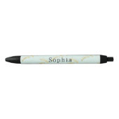 Mint Gold Wimpern Kugelschreiber (Vorderseite)