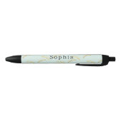 Mint Gold Wimpern Kugelschreiber (Unterseite)