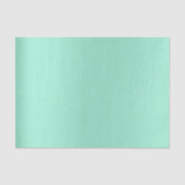 Mint Green Aqua Tiffany Metallic Seidenpapier (Vorderseite)