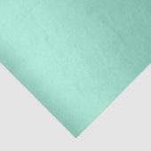 Mint Green Aqua Tiffany Metallic Seidenpapier (Ausschnitt)