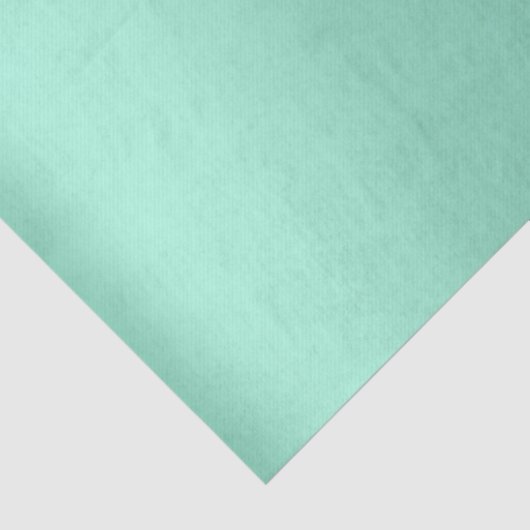 Mint Green Aqua Tiffany Metallic Seidenpapier (Ausschnitt)