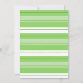 Mint Green Baby T-Shirt - Gender Neutral Baby Dusc Einladung (Rückseite)