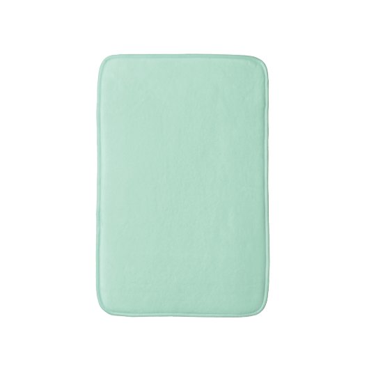 Mint Green Bath Mat Badematte (Vorderseite Vertikal)