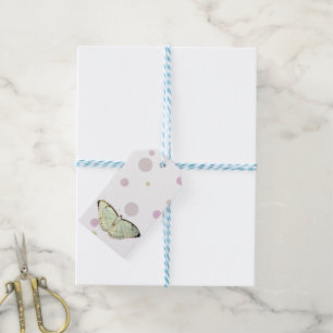 Mint Green Beauty Butterfly Geschenkanhänger