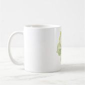 Mint Green Butterfly Believe Kaffeetasse (Links)