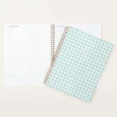 Mint Green Checks Planer (Anzeige)
