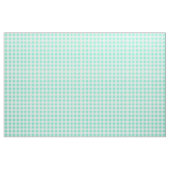 Mint Green Classic Gingham Prüfmuster Stoff (Fat Quarter (45,7 x 55,9 cm))